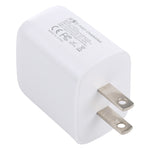 LZ-215A+C 20W QC 3.0 USB + PD 3.0 USB-C / Type-C Schnelllade-Reiseladegerät, US-Stecker