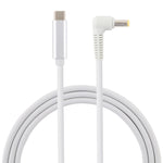 USB-C / Typ-C zu 5,5 x 2,5mm Laptop Stromkabel, Kabellänge: ca. 1,5m, Typ-C zu 5,5 x 2,5mm (Winkelstecker)