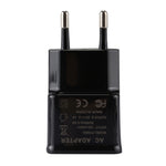 5V 2.1A Intelligentes Identifikations-USB-Ladegerät mit 1m USB zu USB-C / Typ-C Ladekabel, EU Stecker