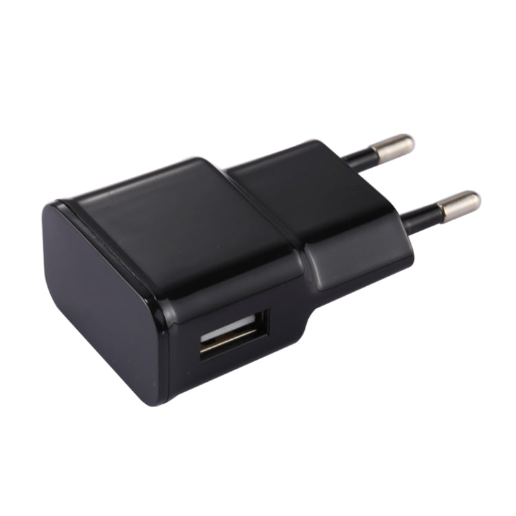 5V 2.1A Intelligentes Identifikations-USB-Ladegerät mit 1m USB zu USB-C / Typ-C Ladekabel, EU Stecker