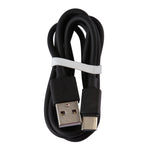 5V 2.1A Intelligentes Identifikations-USB-Ladegerät mit 1m USB zu USB-C / Typ-C Ladekabel, EU Stecker