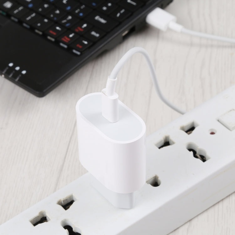 18W Typ-C / USB-C PD-Schnellladegerät Netzteil, EU Stecker, EU Stecker