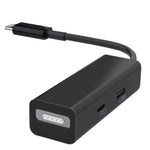 3 in 1 MagSafe 1 / 2 + PD Anschluss + USB zu USB-C / Type-C Konverteradapter