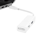 3 in 1 MagSafe 1 / 2 + PD Anschluss + USB zu USB-C / Type-C Konverteradapter