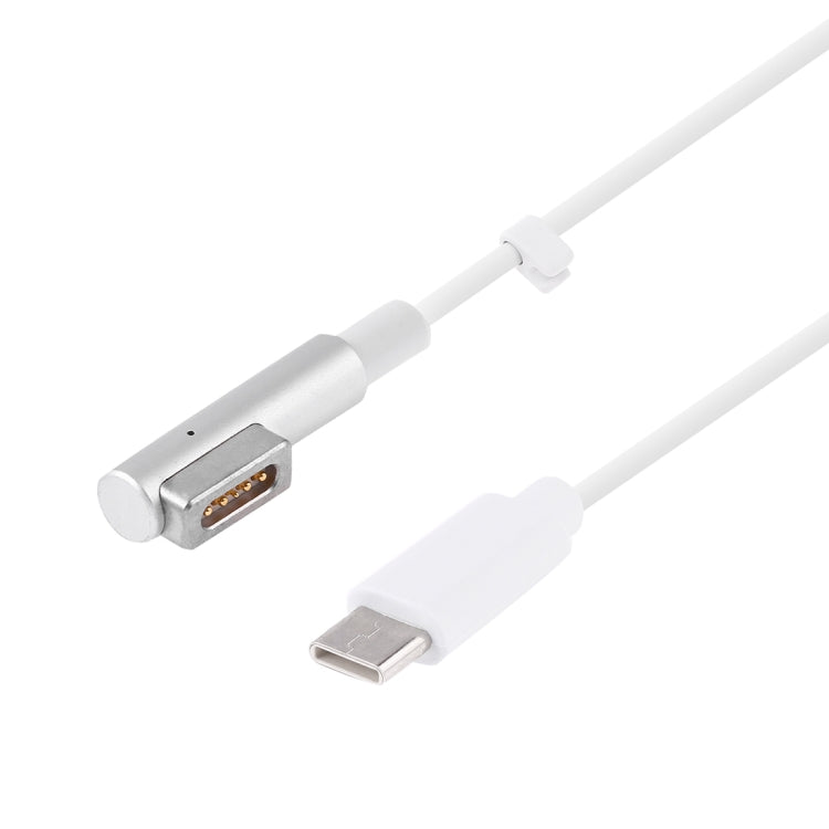 USB-C / Type-C Stecker zu 5 Pin MagSafe 1 (L-Lippe) Stecker Lade-Datenkabel für MacBook