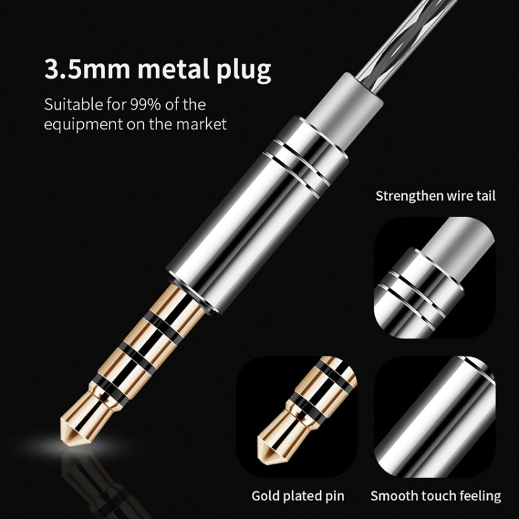 QKZ CK9 HiFi In-Ear Vier-Einheiten Sport Musik-Kopfhörer