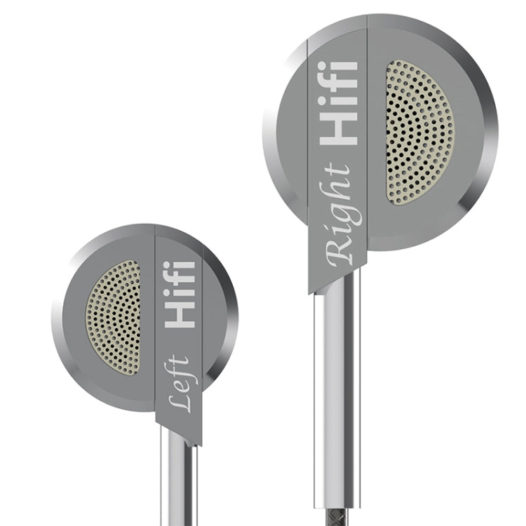 QKZ DM9 Hochwertige In-Ear Vollmetall Sport Musik-Kopfhörer, Mikrofonversion