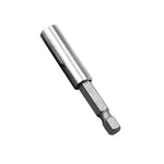 5 STÜCK 1/4 Elektrischer Chargenkopf mit hohem Magnetismus, Pleuelstange, Pistolenbohrer, Verlängerungsstange, Hülse, schnell drehbares Gelenk, Länge: 60 mm, 60 mm Gelenk