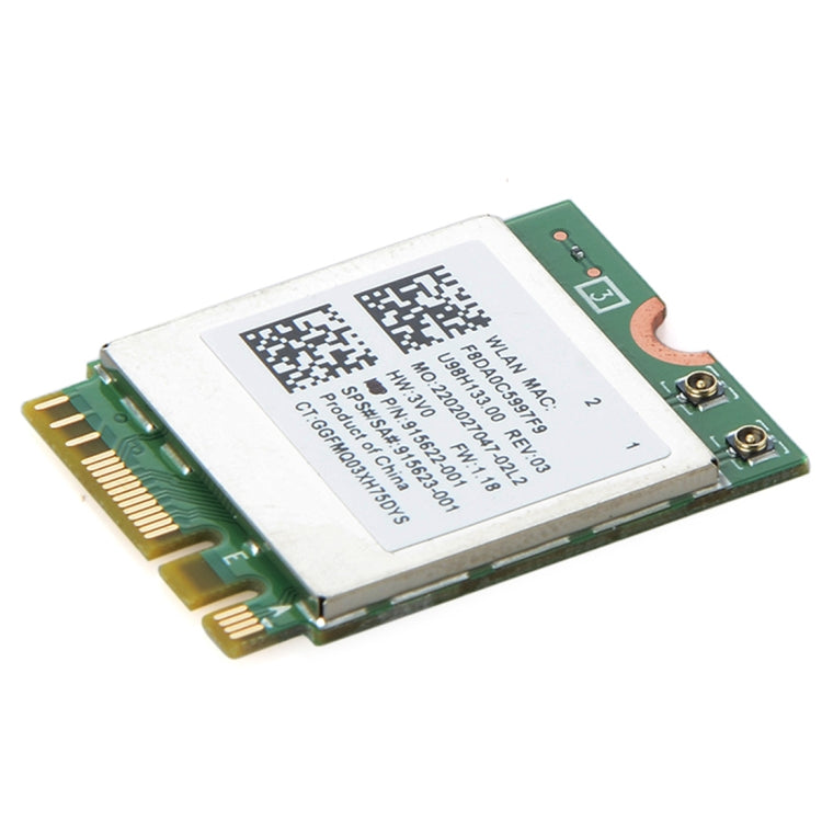 RTL8822BE Dual Band AC 433M Netzwerkkartenadapter Bluetooth 4.0 Wireless Netzwerkkartenadapter für Dell / ASUS / Toshiba / Sony / Acer, RTL8822BE