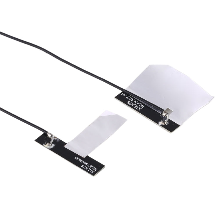 1 Paar IPX4 9260ac WiFi 4G Dual-Band Antenne PFC Flexkabel für M.2, Länge: 46cm 63cm