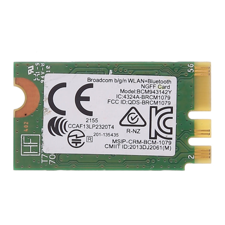 BCM943142Y M.2 NGFF Wireless 150Mbps 802.11b/g/n Bluetooth 4.0 Netzwerkkarte, BCM943142Y