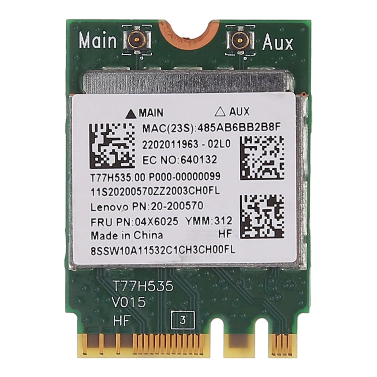 RTL8723BE 300Mbps 802.11n M2 NGFF Wireless Karte Mini PCI E WiFi Adapter + Bluetooth 4.0 für Lenovo E450 E550 E555 Y50 04x6025, RTL8723BE