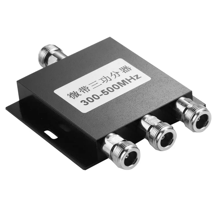 300–500 MHz N-Buchse Adapter 3-Wege-Mikrostreifen-Stromverteiler, Mikrostreifen-Stromverteiler
