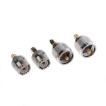 4-teiliges Adapterset A13, PL259/SO239 auf SMA Stecker/Buchse (HF-Steckverbinder)