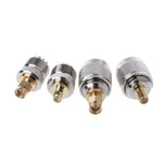 4-teiliges Adapterset A13, PL259/SO239 auf SMA Stecker/Buchse (HF-Steckverbinder)
