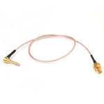 RG178 MS156 Stecker auf SMA Buchse Prüfspitze, feines Kabel, Länge: 35 cm