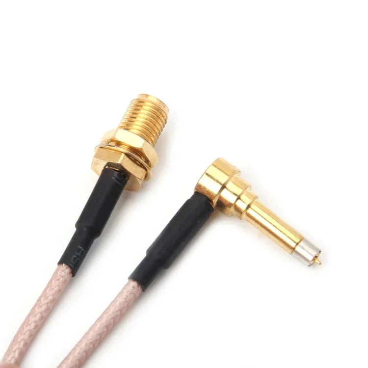 RG178 MS156 Stecker auf SMA Buchse Prüfspitze, feines Kabel, Länge: 35 cm