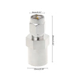 Beide männlichen FME SMA Stecker HF-Anschluss Koaxialkabeladapter