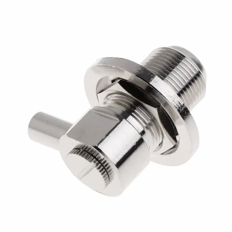 UHF-Winkelstecker SO239 für RG58/RG142 LMR195 Koaxialkabel