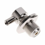 UHF-Winkelstecker SO239 für RG58/RG142 LMR195 Koaxialkabel