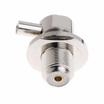 UHF-Winkelstecker SO239 für RG58/RG142 LMR195 Koaxialkabel