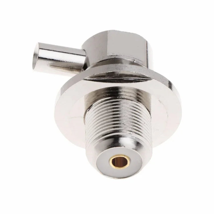 UHF-Winkelstecker SO239 für RG58/RG142 LMR195 Koaxialkabel