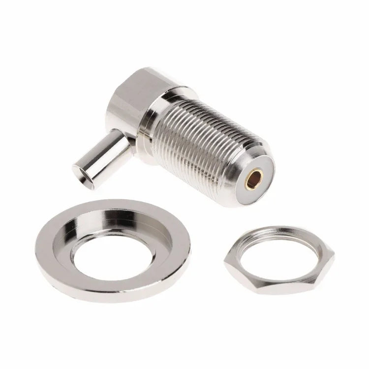 UHF-Winkelstecker SO239 für RG58/RG142 LMR195 Koaxialkabel