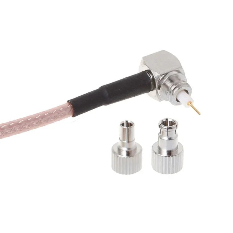 SMA-Buchse auf CRC9/TS9-Doppel-HF-Koaxialstecker, RG316-Adapterkabel, Länge: 15 cm