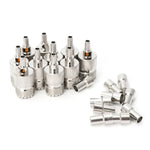 10 Sets UHF-Buchsen-Crimpstecker-Koaxialadapter für 5-mm-RG58-RG142-/3D-FB-Kabel
