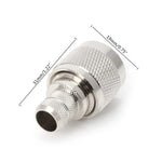 1 Satz N-Stecker-HF-Anschluss-Koaxialadapter-Konverter für LMR400 RG8-Kabel