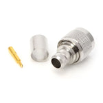 1 Satz N-Stecker-HF-Anschluss-Koaxialadapter-Konverter für LMR400 RG8-Kabel