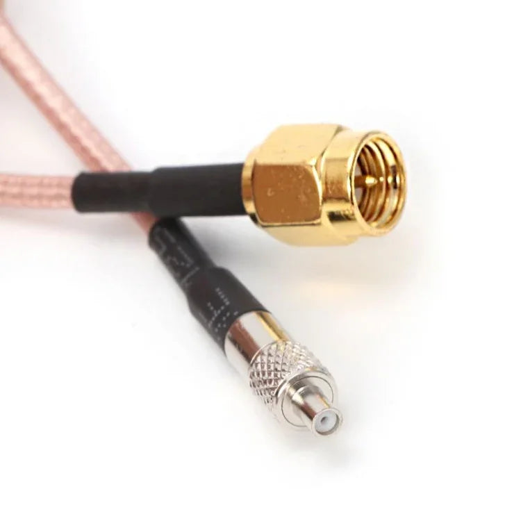 RG316 TS9 Buchse auf SMA Stecker Verlängerungskabel, Länge: 15 cm
