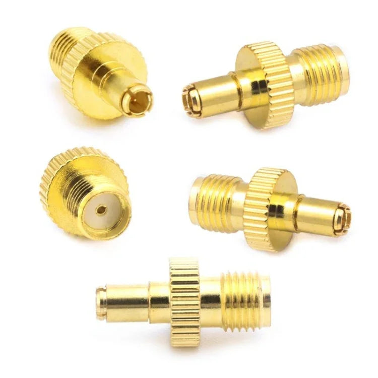 5 Stück SMA-Buchse auf TS9-Stecker-Adapter, SMA-Buchse auf TS9-Stecker
