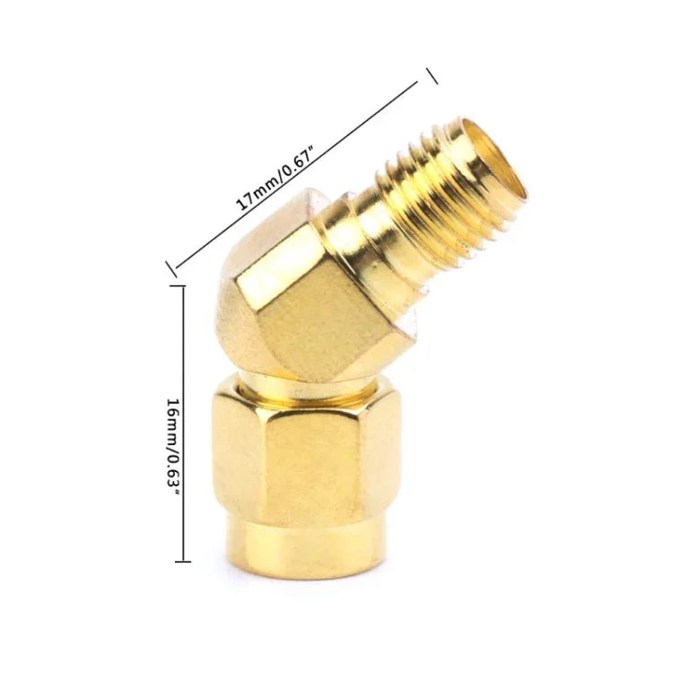 SMA-Stecker auf SMA-Buchse 45°-135° FPV-Konusadapter