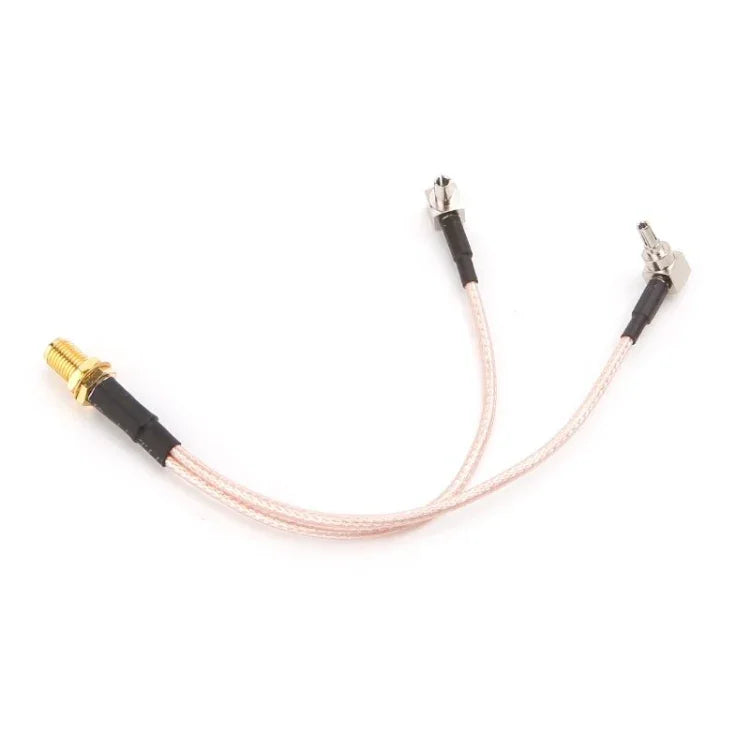 RG316 SMA-Buchse auf CRC9-TS9-Stecker-Verlängerungskabel, Länge: 15 cm