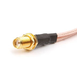 RG316 SMA-Buchse auf CRC9-TS9-Stecker-Verlängerungskabel, Länge: 15 cm
