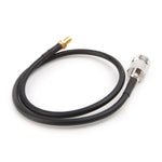 SMA-Buchse auf UHF SO239 PL259-Buchse RG58-Kabel mit Schweineschwanzanschluss, Länge: 50 cm