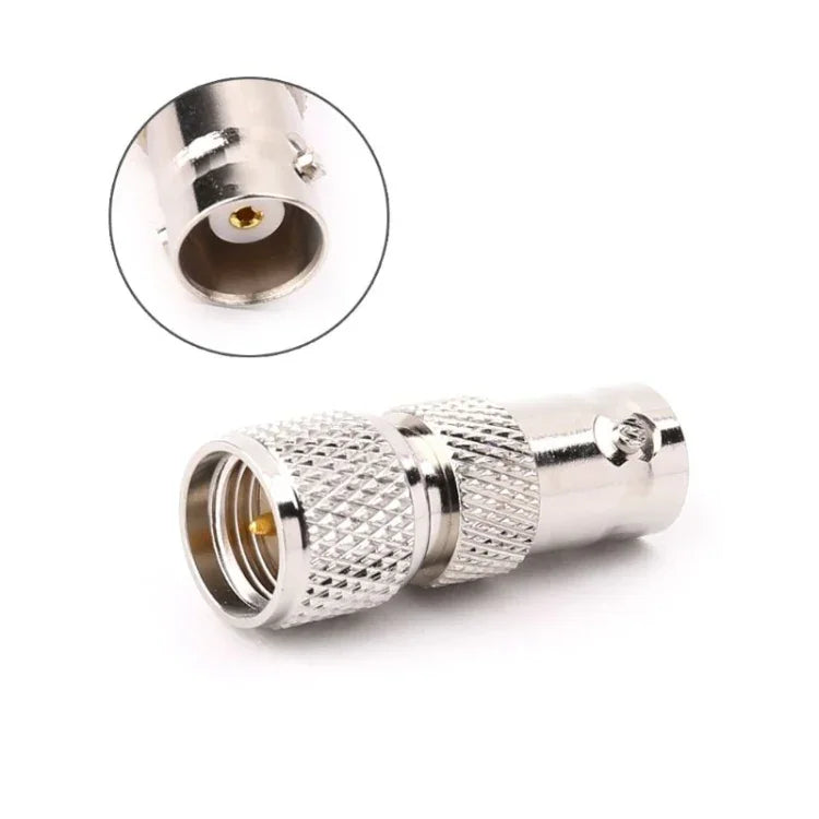 BNC-Buchse auf Mini-UHF-Stecker-Adapter