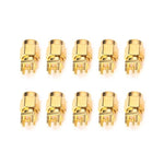 10 Stück 1,6 mm SMA-Buchsen für Leiterplattenmontage mit Clips (HF-Steckverbinder)