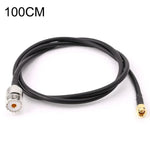 RG58 UHF-Buchse auf SMA-Stecker Verbindungskabel, Länge: 100 cm