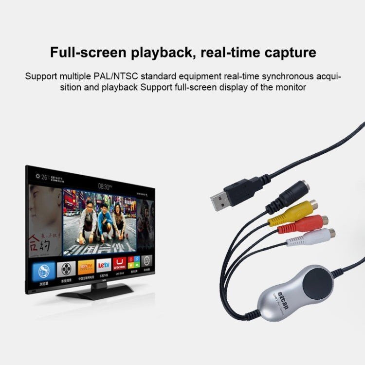 EZCAP USB 2.0 Video-Grabber-Gerät, EZCAP 170