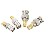 4 Stück / Set SMA zu BNC Verbinder RF Adapter Test Konverter Set