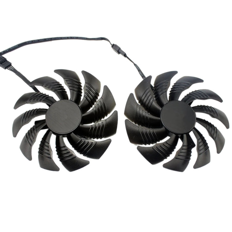 1 Paar 88MM 4-poliger Computer Grafikkarten Kühlventilator Für Gigabyte GeForce GTX1060 1070 GTX1050ti GTX960 RX570 RX470