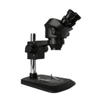 0,7X-50X Stereo-Mikroskop Binokulares Mikroskop mit Licht, 0,7X-50X (Schwarz), 0,7X-50X (Weiß)