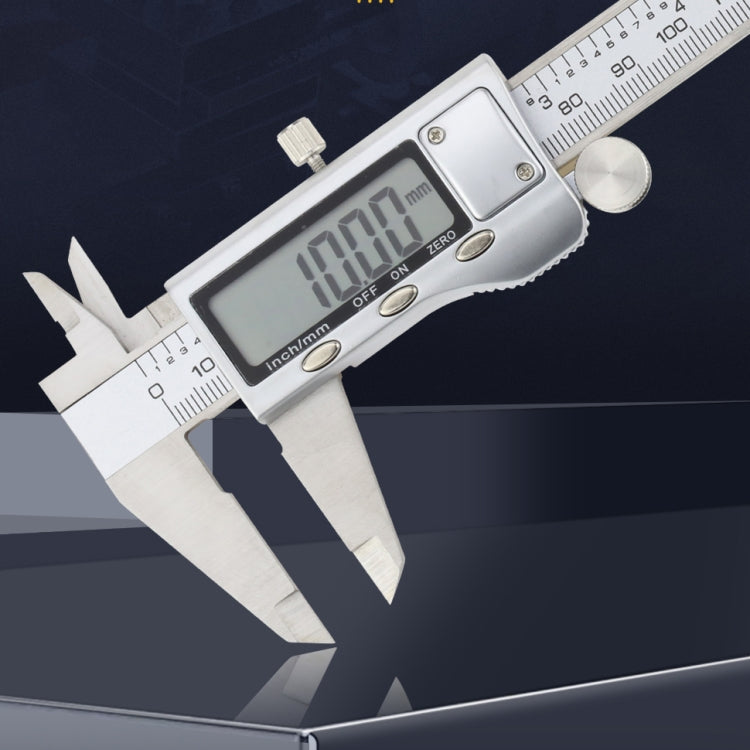 0-150mm LCD Digitaler Messschieber Elektronischer Digitaler Messschieber, 0-150mm (Silber)