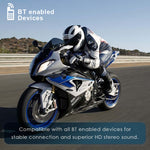 Motorradhelm Bluetooth 4.2 Headset Niedriger Stromverbrauch