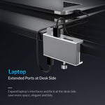 ORICO MH2AC-U3 Clip-Typ 2 Ports USB3.0 HUB mit SD-Kartenleser