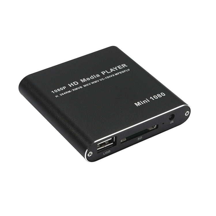 MINI 1080P Full HD Media USB HDD Player SD/MMC Kartenleser, US, EU, UK