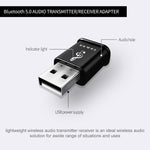 MSD168 2 in 1 Bluetooth Sender Empfänger Mini 3,5 mm AUX Stereo kabelloser Bluetooth 5.0 Adapter für Auto TV PC MP3