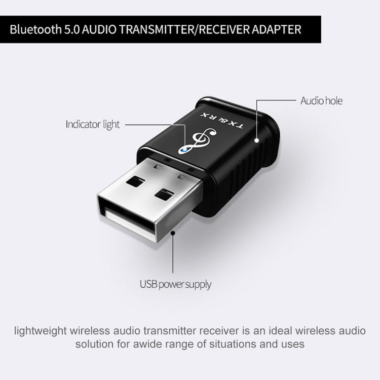 MSD168 2 in 1 Bluetooth Sender Empfänger Mini 3,5 mm AUX Stereo kabelloser Bluetooth 5.0 Adapter für Auto TV PC MP3